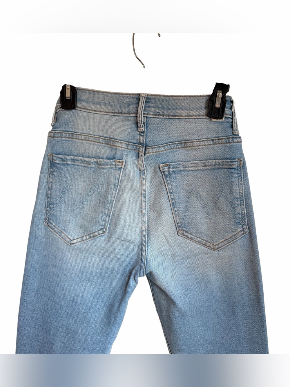 Mother The Insider Crop Step Fray Limited Edition Jeans Size 26 - Picture 6 of 16